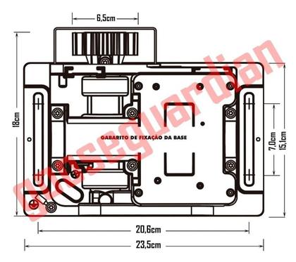 Imagem de Kit 1 Motor 1/5 Ppa Dz Hub Legero 5m Crem 2 Control 350kg
