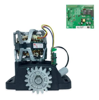 Imagem de Kit 1 Motor Rossi Dz Atto Turbo 3m Crem 3 Control P/ Portão Deslizante 350kg 220v