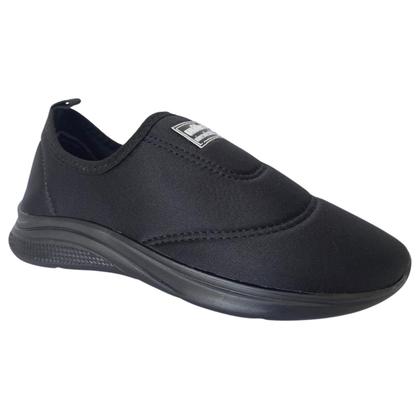 Imagem de Kit 1 Par Tenis Ortopédico Calce Fácil Slip On Casual + Calcanheira Para Esporão Anti Impacto