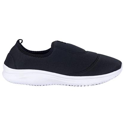 Imagem de Kit 1 Par Tenis Ortopédico Calce Fácil Slip On Casual + Calcanheira Para Esporão Anti Impacto