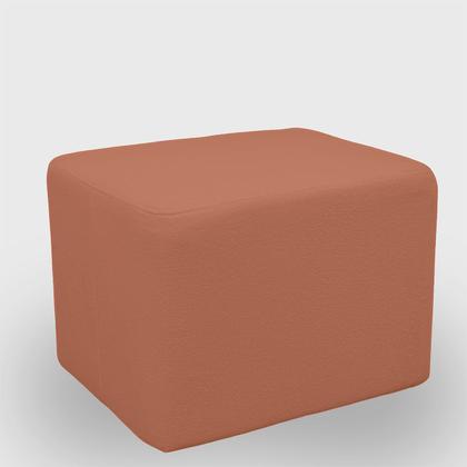 Imagem de Kit 1 Poltrona Com Sofá Curvo 2 Lugares Feijão mais Puff Retangular Bouclé Maranata