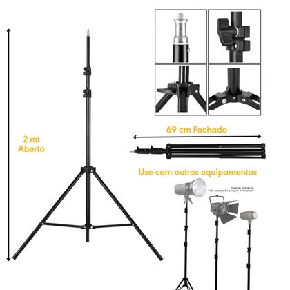 Imagem de Kit 1 Softbox 50x70 TUDOPRAFOTO Bivolt com Tripé