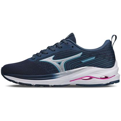 Imagem de Kit 1 Tênis de Corrida Feminino Mizuno Wave Vitality 5 e 3 Pares de Meia Cano Médio