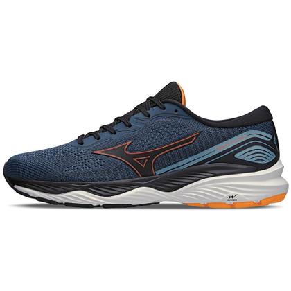 Imagem de Kit 1 Tênis de Corrida Masculino Mizuno Wave Falcon 5 e 3 Pares de Meia Cano Médio