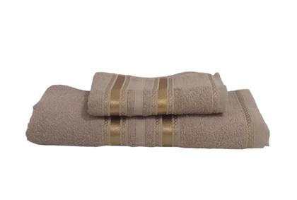 Imagem de Kit 1 Toalha Banho e 1 Rosto Algodão Linha Charme Extra Macia