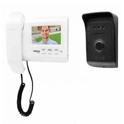 Imagem de Kit 1 Vídeo Porteiro Interfone IVR 1010 + 1 Fechadura FX1500 INTELBRAS IVR1010 FX 1500