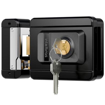 Imagem de Kit 1 Vídeo Porteiro Interfone Ivr 1010 + 1 Fechadura Fx1500