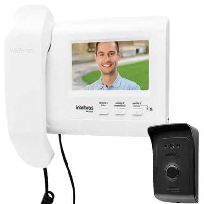Imagem de Kit 1 Vídeo Porteiro Interfone Ivr 1010 + 1 Fechadura Fx1500