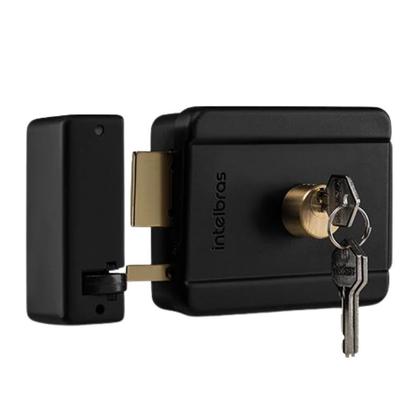 Imagem de Kit 1 Vídeo Porteiro Interfone IVR 1010 + 1 Fechadura FX500 INTELBRAS IVR1010 FX 500