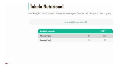 Imagem de Kit (1 Vit B12 Em Gotas 20 ml e 1 Vit D3K2 ( 20 ml)  Nutrify 