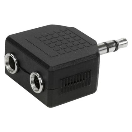 Imagem de Kit 10 Adaptador de Áudio P2 Jack P2 Duplo 3,5mm Splitter Divisor de Sinal para Fone de Ouvido