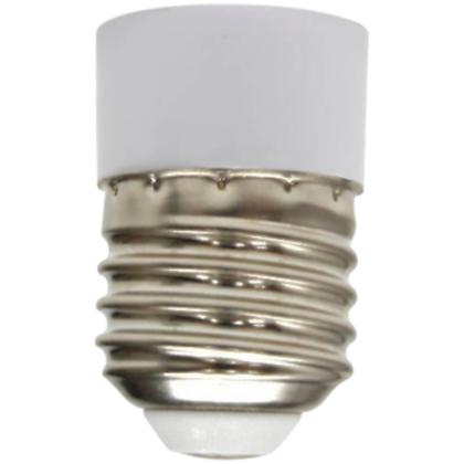 Imagem de Kit 10 adaptador de receptaculo bocal soquete de e27 para e14