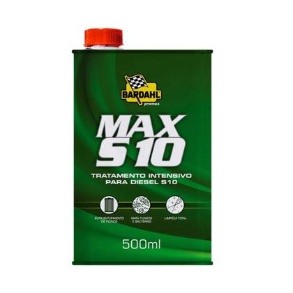 Imagem de Kit 10 Aditivo Bardahl p/ Combustível MAX S10 Diesel 500ml