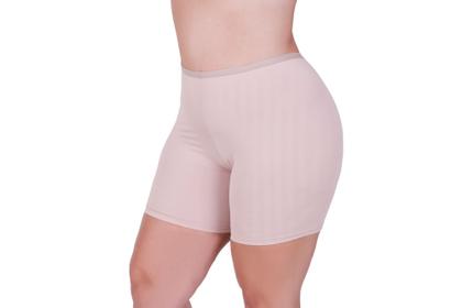 Imagem de Kit 10 Anágua Bermuda Segunda Pele Short Modelador de Microfibra - c1 KIT 10 ANAGUA BEGE E PRETO