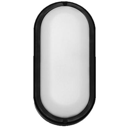 Imagem de Kit 10 Arandela Tartaruga Led 24w Preta Ip65 Luz Branca 6500K