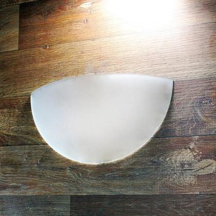 Imagem de Kit 10 Arandelas Taschibra Jurerê Vidro Meia Lua E27 Bivolt