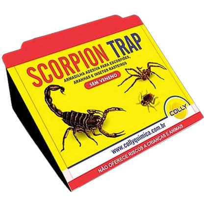 Imagem de Kit 10 armadilha adesiva scorpion trap para escorpiões e insetos rasteiros