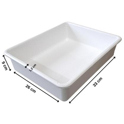 Imagem de Kit 10 Bandejas Plásticas Organizadora - Plastico Resistente - Renovar