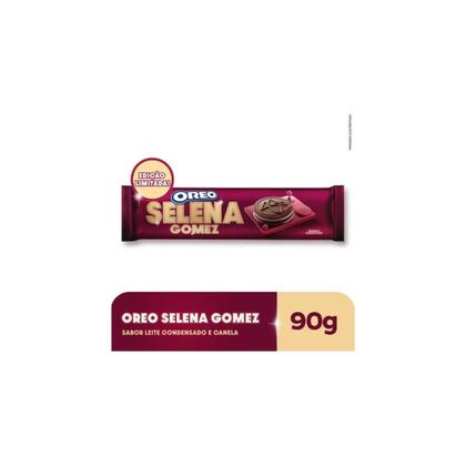Imagem de Kit 10 Biscoito Oreo Selena Gomez - Leite Cond. E Canela 90g