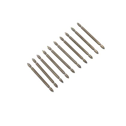 Imagem de Kit 10 Bits Philips Ponta Ponteira Dupla Magnetica Ph2 110mm