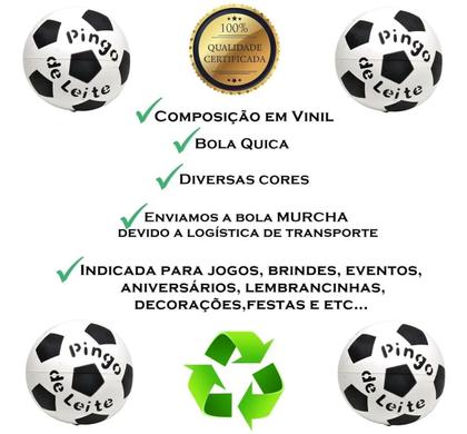 Imagem de Kit 10 Bolas Dente De Leite, Vinil Resistente Clássica Nº8