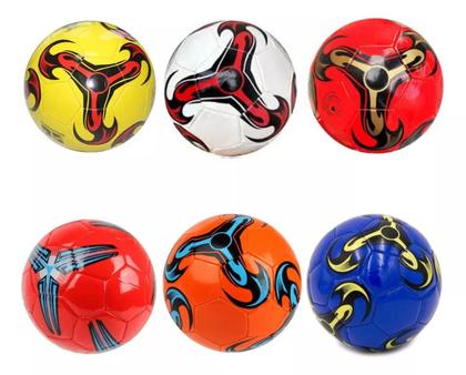 Imagem de Kit 10 Bolas Futebol Barata Atacado Revenda Campo Oficial