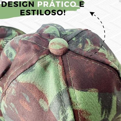 Imagem de Kit 10 Bonés Com Protetor Solar Nuca Pescoço Pesca Chapéu Pescador