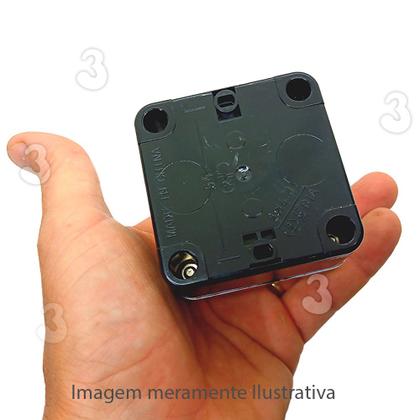 Imagem de Kit 10 Botoeira Botão de Emergência Cogumelo Pulso com Caixa de Sobrepor