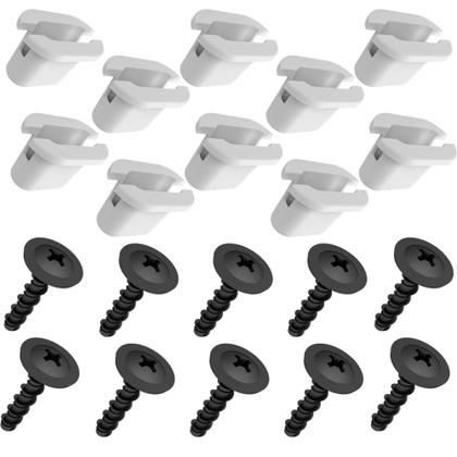 Imagem de Kit 10 Buchas Com Parafusos Moldura Paralama Idea Adventure 2006 2007 2008 2009 2010 2011