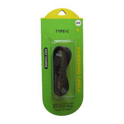 Imagem de Kit 10 Cabo USB Motorola Turbo Tipo-C 25W 1 Metro  - CAB96