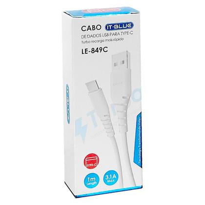 Imagem de Kit 10 Cabos de Carregamento e Dados Tipo C Atacado Revenda