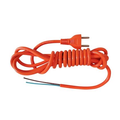 Imagem de Kit 10 Cabos de Força Reposição Maquinas E Equipamentos 2x1,50mm² 16A