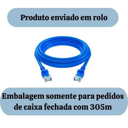 Imagem de Kit 10 cabos de rede cat6 patch cord 1.5 metros cada Original Furukawa