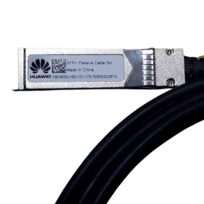 Imagem de Kit 10 Cabos Huawei Dac 3 M Sfp+ Conexão Direta Sfp-10g-cu3m high speed direct attach - atacado