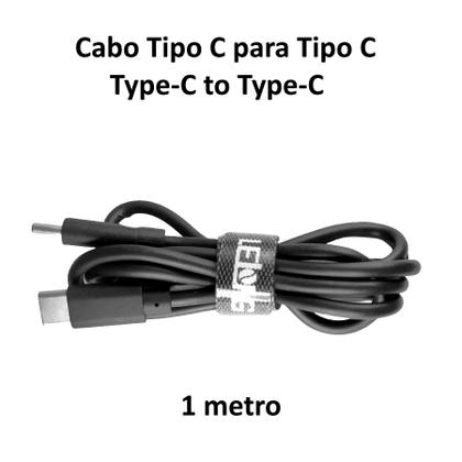 Imagem de Kit 10 Cabos Tipo C para Tipo C It Blue 1M Atacado Revenda