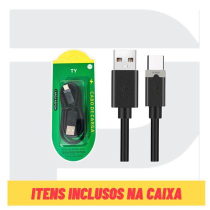 Imagem de Kit 10 Cabos Usb De Dados Turbo Celular Tipo C Atacado