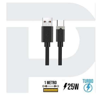 Imagem de Kit 10 Cabos Usb De Dados Turbo Celular Tipo C Atacado