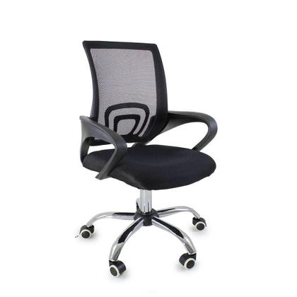 Imagem de Kit 10 Cadeiras De Escritório Begonia Mesh Ergonômico Preto