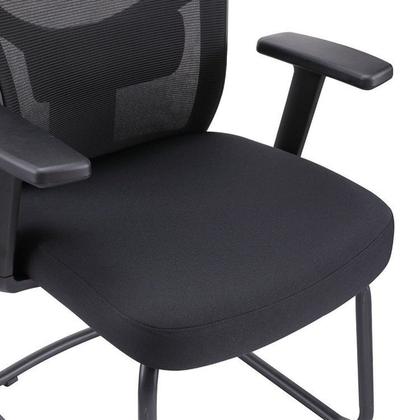 Imagem de Kit 10 Cadeiras Interlocutor Office Chicago Fixa