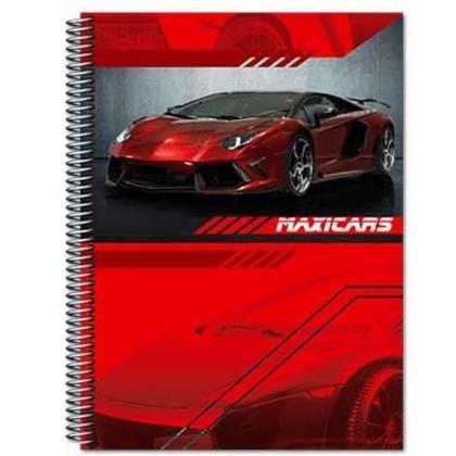 Kit 10 Cadernos Carros Cars Grande Arame Com Pauta Capa Dura - Maxima Cadernos Imagem de Kit 10 Cadernos Carros Cars Grande Arame Com Pauta Capa Dura