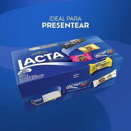Imagem de Kit 10 Caixa de Bombom Lacta Favoritos 250,6g Cada