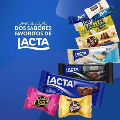 Imagem de Kit 10 Caixa de Bombom Lacta Favoritos 250,6g Cada