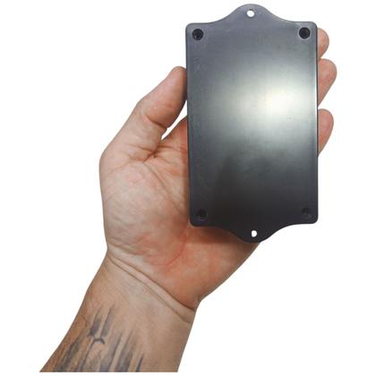 Imagem de Kit 10 Caixa Plástica para Montagem de Circuitos Eletrônica Arduino X11136 com Aba