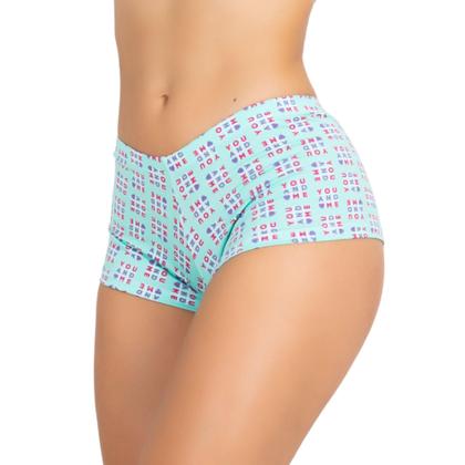 Imagem de Kit 10 Calcinha Boxer short liso Microfibra de Poliéster Atacado Super Conforto Vontade de Lingerie