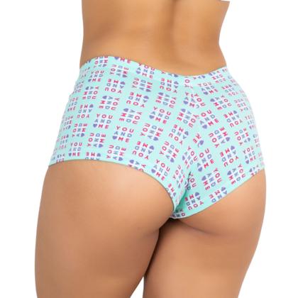 Imagem de Kit 10 Calcinha Boxer short liso Microfibra de Poliéster Atacado Super Conforto Vontade de Lingerie