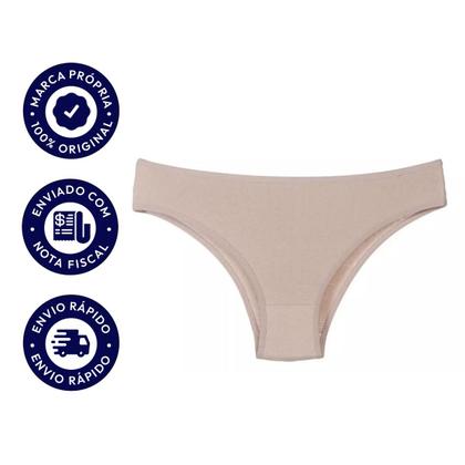 Imagem de Kit 10 Calcinha de Algodão Sortida Comfort Cotton Feminina A10