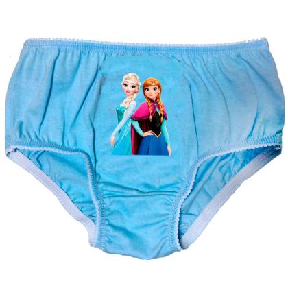 Imagem de Kit 10 Calcinha Infantil  Menina 100 Algodão 