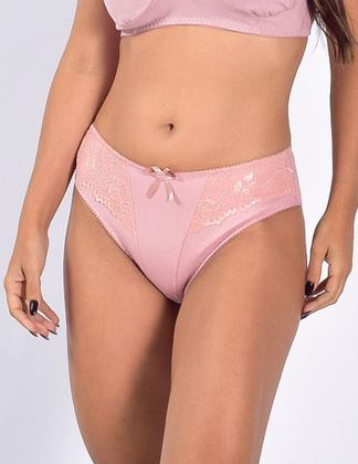 Imagem de KIT 10 Calcinhas algodão cintura alta Lingerie Atacado Em Cotton E Renda 