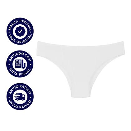 Imagem de Kit 10 Calcinhas Algodão Tanga Sortida Conforto A10