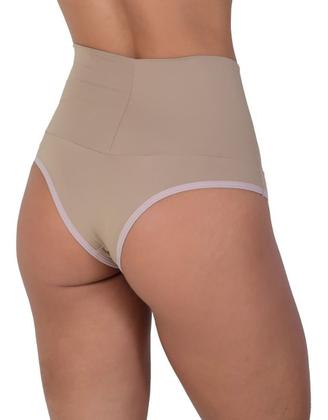 Imagem de Kit 10 Calcinhas Gravidez Cós Duplo Alto de Poliamida Lingerie Gestante e Pós Parto no Atacado